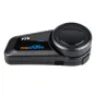 Fodsports FX6 motorcycle intercom two-pack (black) FX6 2 pack