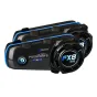Fodsports FX8 Air motorcycle intercom two-pack (black) FX8 Air 2 pack