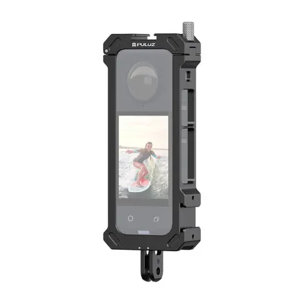 Metal protective cage PULUZ with tripod adapter for Insta360 X4 PU941B
