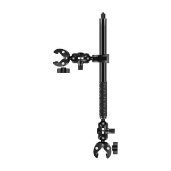 Motorcycle/bicycle mount PULUZ with a single clamp and selfie stick 150 cm PU496B