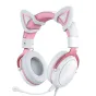 Headphones - ONIKUMA X10 White/Pink/Cat Ears Gaming Headphones X10 Cat Ears - quick order from manufacturer