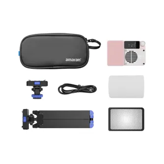 Amaran ACE 25c RGBWW Full Color LED Light Kit Pink