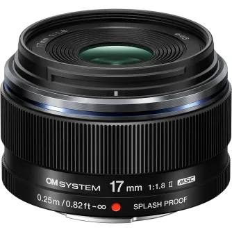 New products - Olympus M.Zuiko Digital 17mm F1.8 II Lens (Black) V336020BW000 - quick order from manufacturer