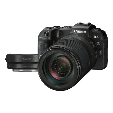 Canon EOS RP Camera with RF 24-240mm Lens and Adapter 3380C966