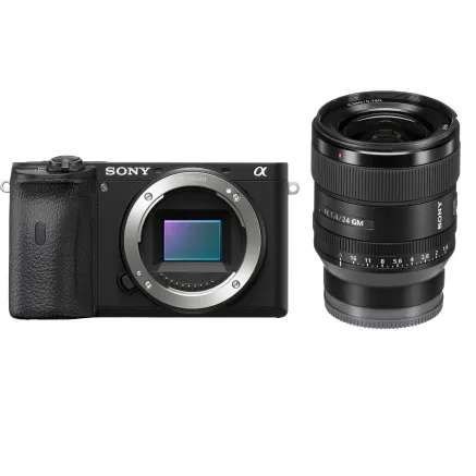 Sony Alpha A6600 Mirrorless Camera with 24mm F1.4 GM Lens SEL24F14GM