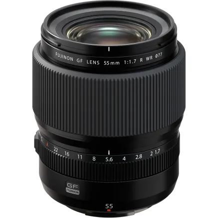 FUJIFILM FUJINON GF 55mm F1.7 R WR Lens for GFX System 600023613