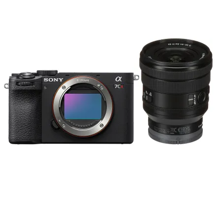 Sony A7CR Camera with 16-35mm Lens, 61MP, ILCE-7CR/B ILCE-7CR/B+SELP1635G