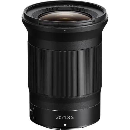 Nikon NIKKOR Z 20mm f/1.8 S Lens for Mirrorless Cameras 20093