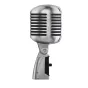 Shure 55SH Series II Cardioid Dynamic Microphone, Silver