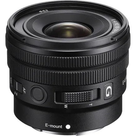 Sony E PZ 10-20mm F4 G Lens for Vlogging and Content Creation SELP1020G