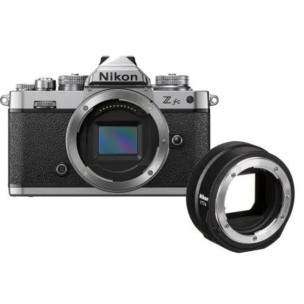 Nikon Z fc Mirrorless Camera with FTZ II Mount Adapter VOA090AE