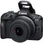 Mirrorless Cameras - Canon EOS R100 w RF-S 1845MM IS STM + RF-S 55-210MM F5-7.1 IS STM + RF adapter - quick order from manufacturer