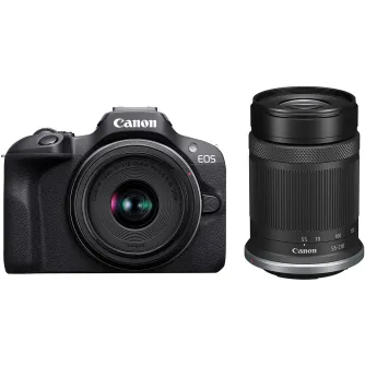 Canon EOS R100 Camera with RF-S 18-45mm & 55-210mm Lenses 6052C022