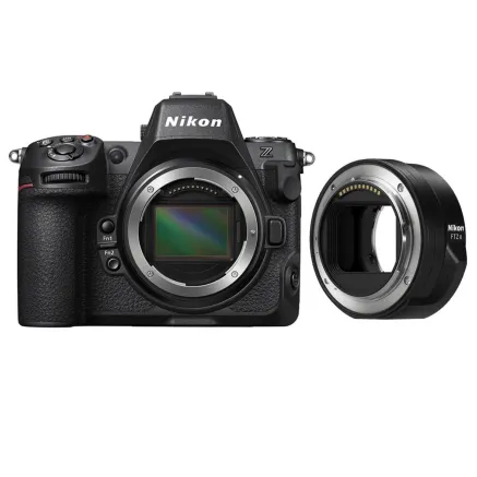 Nikon Z8 Mirrorless Camera with FTZ II Adapter