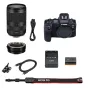 Mirrorless Cameras - Canon EOS R5 Camera with RF 24-240mm Lens and Adapter 4147C001 - quick order from manufacturer