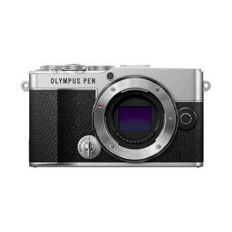 Olympus PEN E-P7 Camera Body (Silver) - 20MP, 4K Video V205110SE000