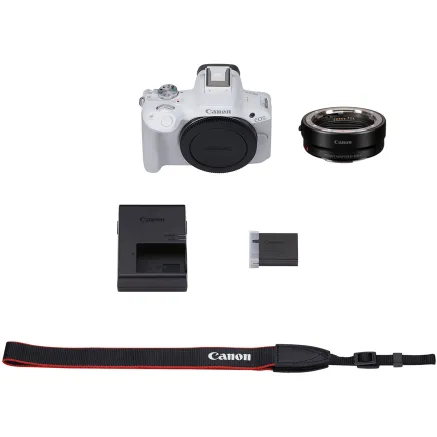 Canon EOS R50 Mirrorless Camera with Mount Adapter EF-EOS R 5812C002