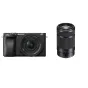 New products - Sony A6400 Camera Kit with 16-50mm and 55-210mm Lenses ILCE-6400/ILCE-6400L/ILCE-6400M + SELP16502 + SEL55210/B - quick order from manufacturer