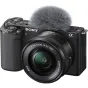 Sony ZV-E10 Mirrorless Camera Kit with 16-50mm & 55-210mm ILCZV-E10L/B + SEL55210/B