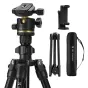 Photo Tripods - K&F K&F Concept K234A3 Tripod with BH-36 Ball Head and Smartphone Holder - quick order from manufacturer