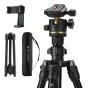 Photo Tripods - K&F K&F Concept K234A3 Tripod with BH-36 Ball Head and Smartphone Holder - quick order from manufacturer