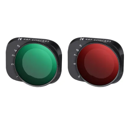 K&F Concept K&F For DJI Drone Filter Mini 3 Pro /Mini 3, Variable ND2-ND32 + ND32-ND512 Filter with Single-side KF01.2053
