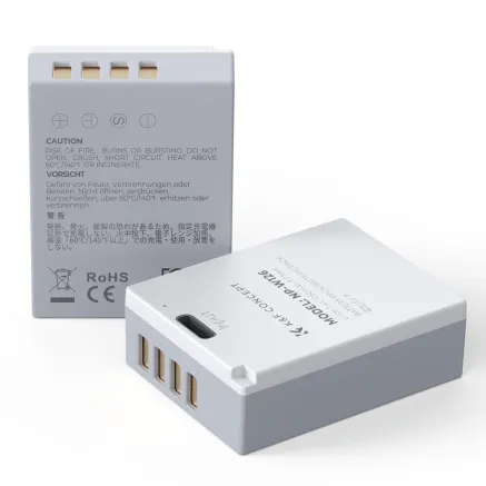 K&F Concept K&F NP-W126 2-pack USB-C Charging for Fujifilm KF28.0048S1