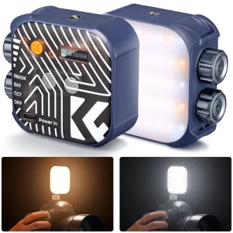 LED Phone Light - K&F Concept K&F Dual Color Temperature Portable Photography Video Fill Light 2500K-9900K Blue KF34.035V2 - quick order from manufacturer
