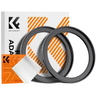 Adapters for filters - K&F Concept K&F Step Up Filter Ring 67-77mm*2pcs,+Vacuum Cleaning Cloth*1 KF05.349 - quick order from manufacturer