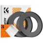Adapters for filters - K&F Concept K&F Step Up Filter Ring 55-82mm*2pcs,+Vacuum Cleaning Cloth*1 KF05.353 - quick order from manufacturer