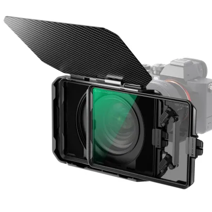 K&F Concept K&F Matte box kit5pcs Adapter Rings(67/72/77/82/95mm)+1pc ND8 Square filter+2 pcs of 4*5.65 inch fi SKU.2181