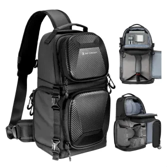 K&F Concept Sling Bag 10L U02 Hard Shell Camera Bag KF13.176