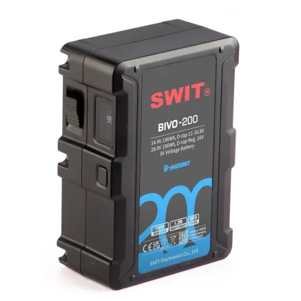 Swit BIVO-200 200Wh Battery with 14V/28V B-Mount, 16V D-taps, OLED BIVO-200