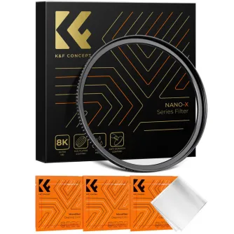 Adapters for filters - K&F Concept K&F 52-67mm Step Up Brass Filter Adapter Ring,matte black, Frame Thickness 2.9mm, W/ 3pcs Cleaning C KF05.316 - quick order from manufacturer