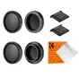 Lens Caps - K&F Concept K&F Sony E-mount Body Cap*2 + Lens Rear Cap*2 + Hot Shoe Cap*2 + Cleaning Cloth*1 SKU.2222 - quick order from manufacturer