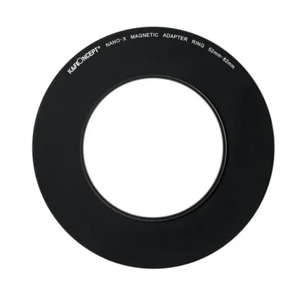 K&F Concept K&F 52-82mm Magnetic Filter Adapter Ring, Matte Black, Frame Thickness 2.16mm KF05.300