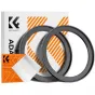 Adapters for filters - K&F Concept K&F Step Up Filter Ring 72-82mm*2pcs,+Vacuum Cleaning Cloth*1 KF05.356 - quick order from manufacturer