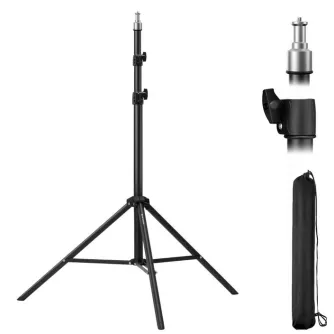 K&F Concept Light Stand for Photography, 7.5ft/2.3M Portable Extendable Photo Video Tripod Stand KF34.042