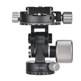 Tripod Heads - K&F Concept VH-60L Double Panoramic Design Aluminum Alloy Tripod Ball Head KF31.103 - quick order from manufacturer
