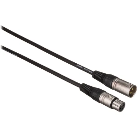 Kramer Electronics Kramer 3-Pin XLR Male to 3-Pin XLR Female Quad-Style Cable (15) CXLQMXLQF15
