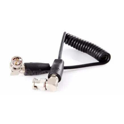 Teradek Coiled SDI BNC to BNC Cable 25cm (BIT-040) TER-BIT040