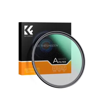 K&F Concept K&F 55MM A Series Black Mist Filter 1/4, HD, Waterproof, German 