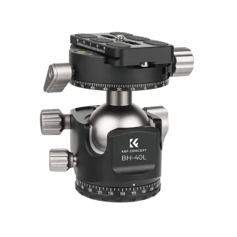 Tripod Heads - K&F Concept BH-40L Dual Panoramic Ball Head KF31.105 - quick order from manufacturer