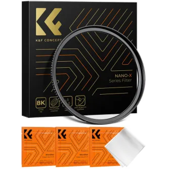 Adapters for filters - K&F Concept K&F 72-82mm Step Up Brass Filter Adapter Ring,matte black, Frame Thickness 2.9mm, W/ 3pcs Cleaning C KF05.327 - quick order from manufacturer
