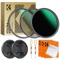 K&F Concept K&F 72mm CPL+MCUV+ND1000+Lens Cap Circular Polarizing Filter MCUV Protection SKU.2273V1