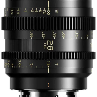 CINEMA Video Lenses - Thypoch DZOFilm Simera-C 28mm T1.5 FF Prime Cine Lens (E-Mount) TP-SC2815-E - quick order from manufacturer