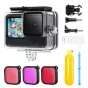 K&F Concept K&F 21 in 1 Waterproof Kit,Compatible with GO PRO 12/11/10/9 Black 