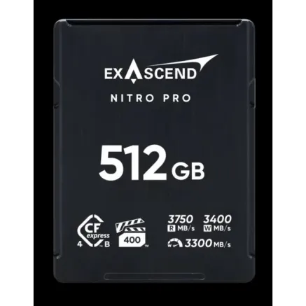 Exascend Nitro Cfexpress 4.0 Type B, 512GB EXPC4NB512GB
