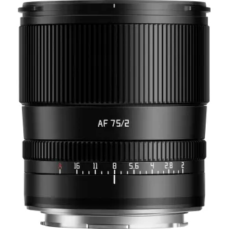 Mirrorless Lenses - TTArtisan Full Frame AF 75mm F2 L Autofocus Lens AF7520-L-B - quick order from manufacturer