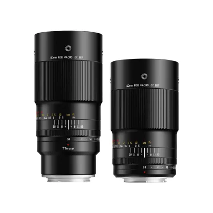 TTArtisan 100mm F2.8 Macro 2X Lens for GFX Cameras F10028-B-GFX-2X